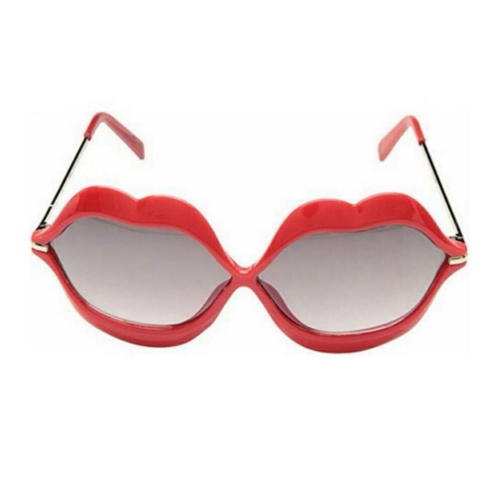 Red Lips Statement Sunglasses